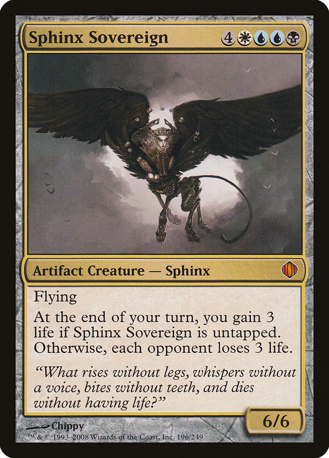 Sphinx Sovereign [Shards of Alara] | D20 Games