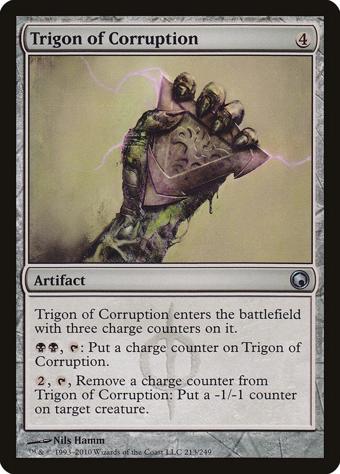 Trigon of Corruption [Scars of Mirrodin] | D20 Games