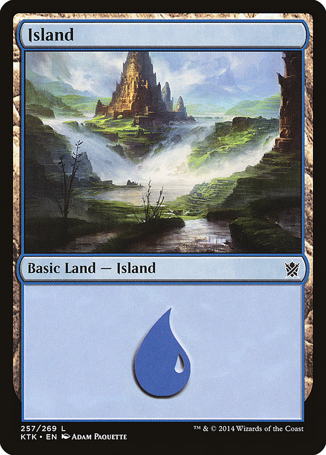 Island (257) [Khans of Tarkir] | D20 Games