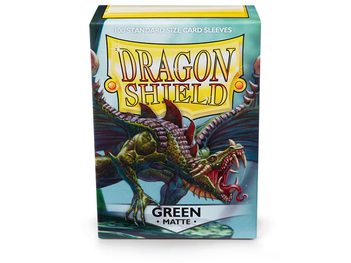 Dragon Shield Matte Green Sleeves | D20 Games