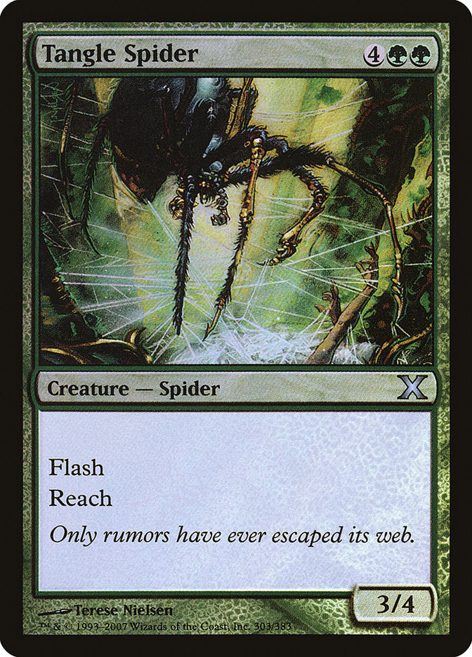 Tangle Spider (Premium Foil) [Tenth Edition] | D20 Games