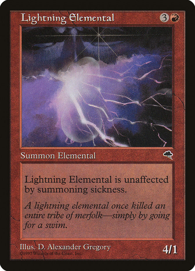 Lightning Elemental [Tempest] | D20 Games