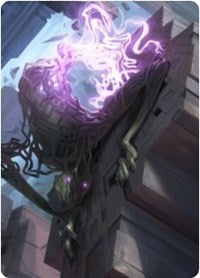 Skyclave Shade Art Card [Zendikar Rising Art Series] | D20 Games