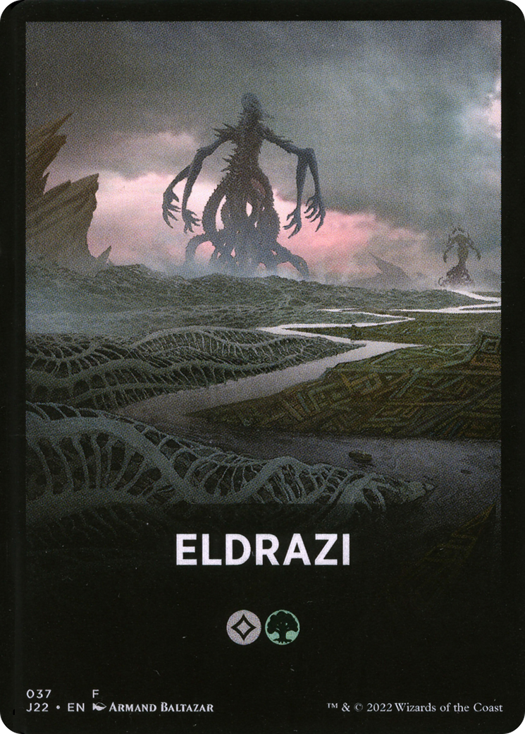 Eldrazi Theme Card [Jumpstart 2022 Front Cards] | D20 Games