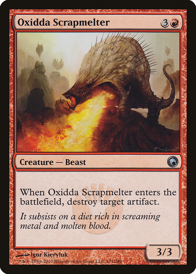 Oxidda Scrapmelter [Scars of Mirrodin] | D20 Games