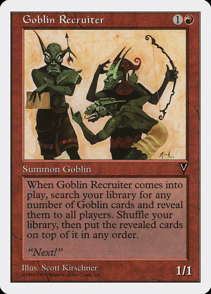 Goblin Recruiter [Anthologies] | D20 Games