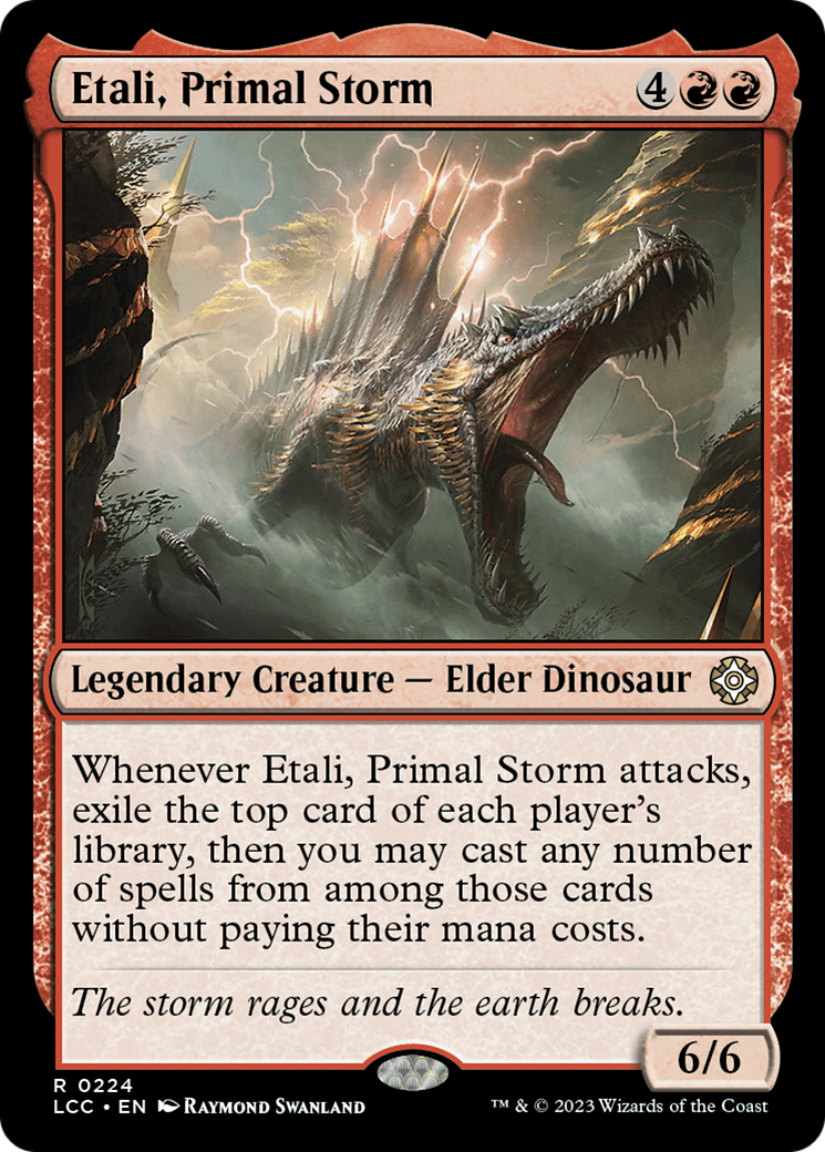 Etali, Primal Storm [The Lost Caverns of Ixalan Commander] | D20 Games