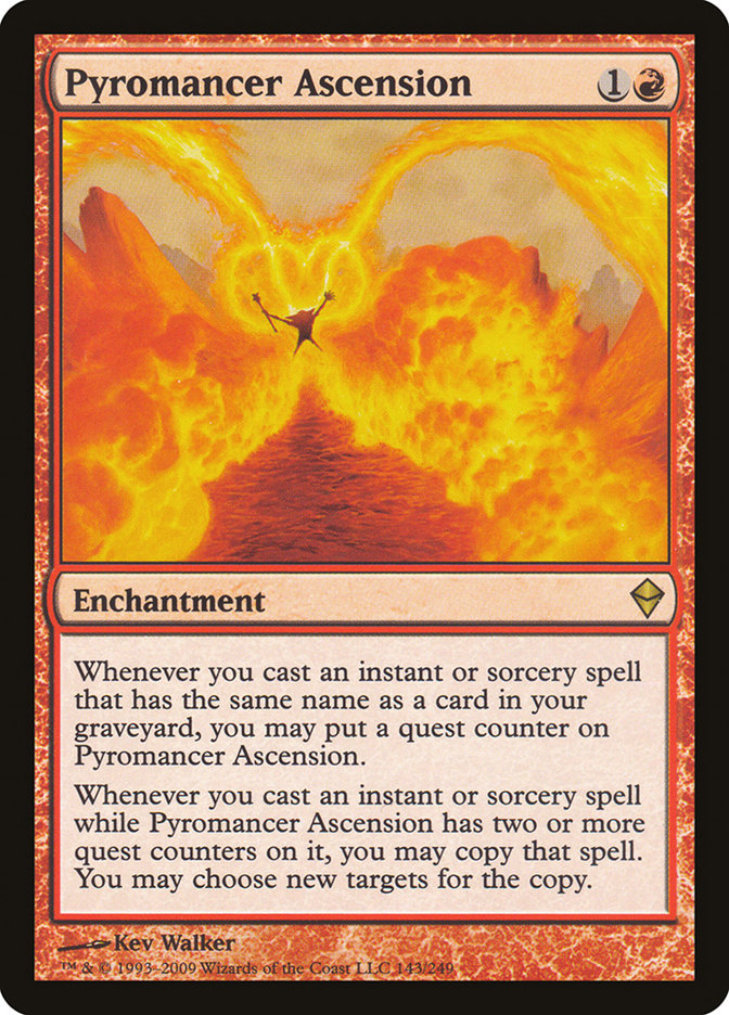 Pyromancer Ascension [Zendikar] | D20 Games