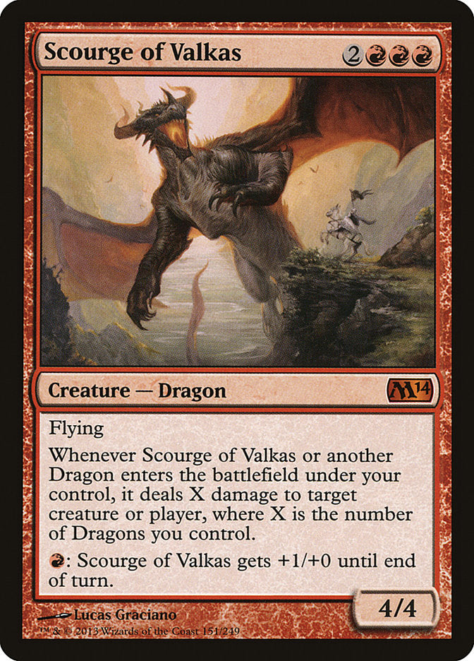Scourge of Valkas [Magic 2014] | D20 Games