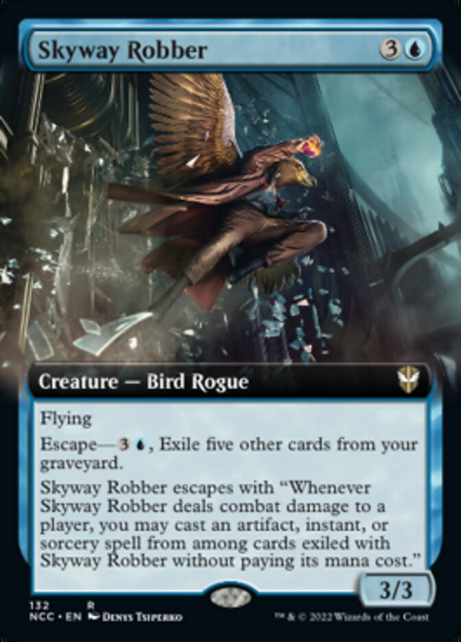 Skyway Robber (Extended Art) [Streets of New Capenna Commander] | D20 Games