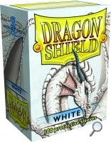 Dragon Shield Sleeves White Matte | D20 Games