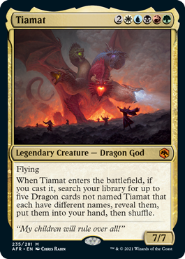 Tiamat [Dungeons & Dragons: Adventures in the Forgotten Realms] | D20 Games