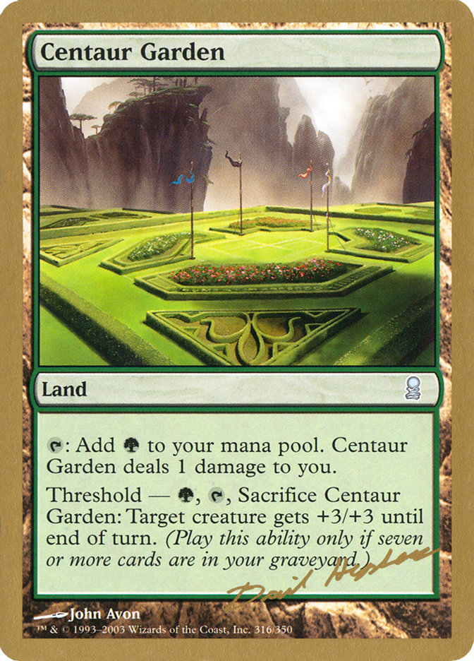 Centaur Garden (Dave Humpherys) [World Championship Decks 2003] | D20 Games