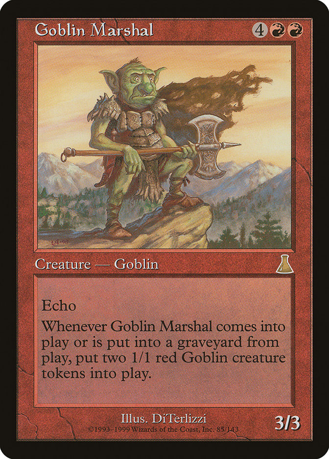Goblin Marshal [Urza's Destiny] | D20 Games