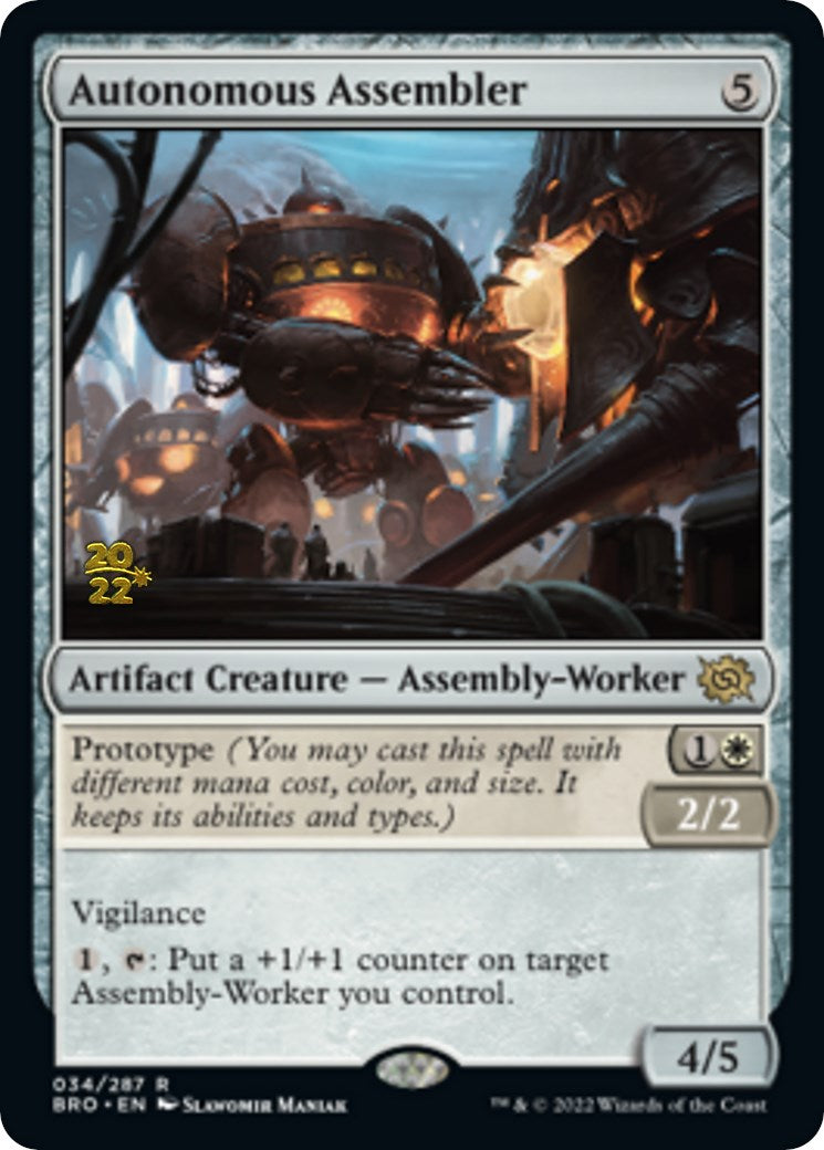 Autonomous Assembler [The Brothers' War: Prerelease Promos] | D20 Games