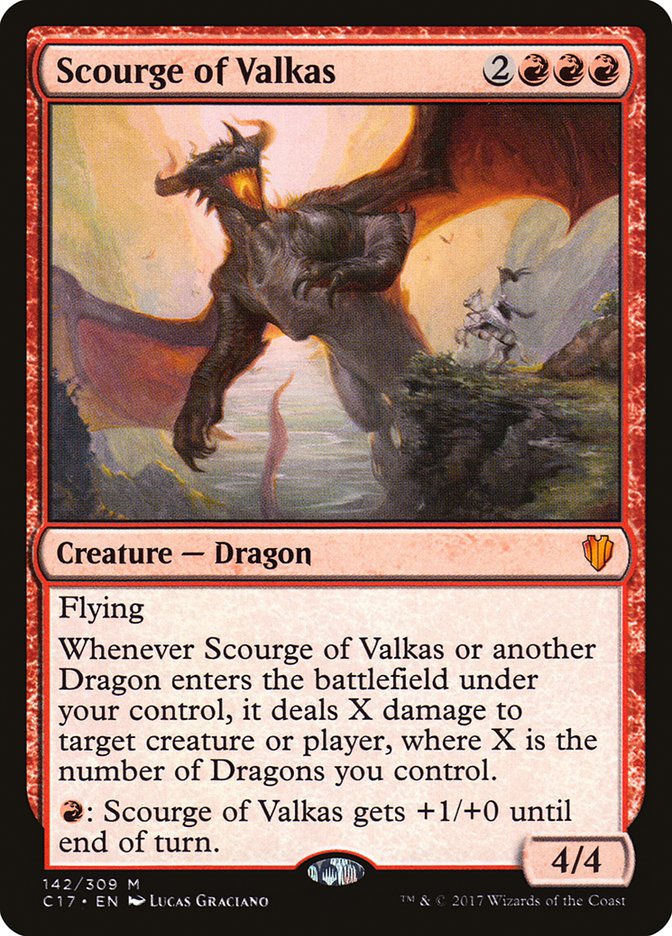 Scourge of Valkas [Commander 2017] | D20 Games