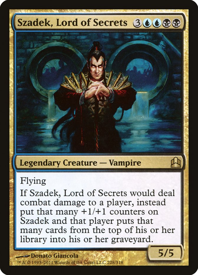 Szadek, Lord of Secrets [Commander 2011] | D20 Games