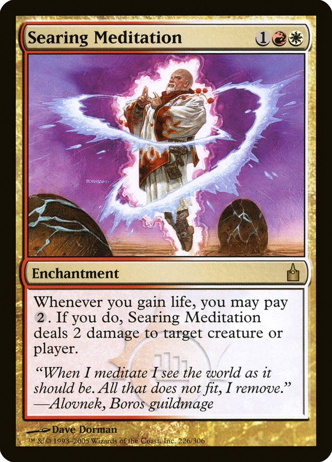 Searing Meditation [Ravnica: City of Guilds] | D20 Games