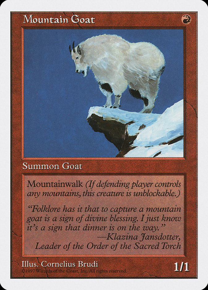 Mountain Goat [Fifth Edition] | D20 Games