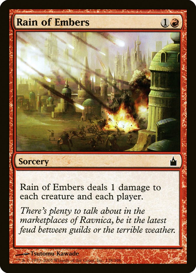 Rain of Embers [Ravnica: City of Guilds] | D20 Games