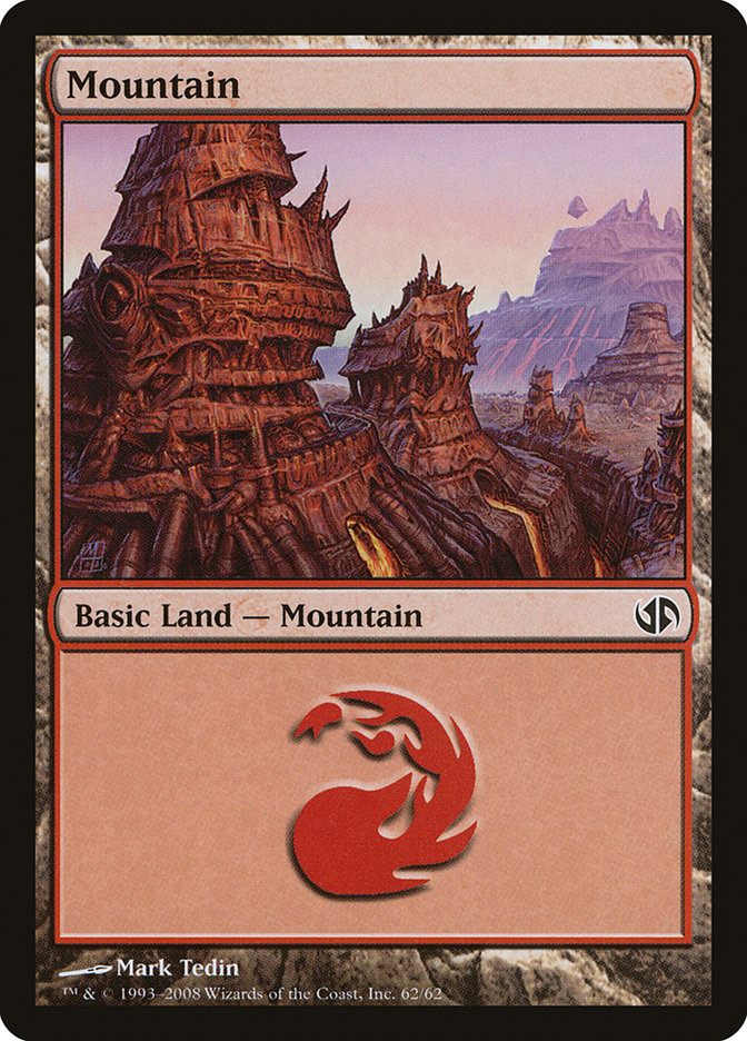 Mountain (62) [Duel Decks: Jace vs. Chandra] | D20 Games