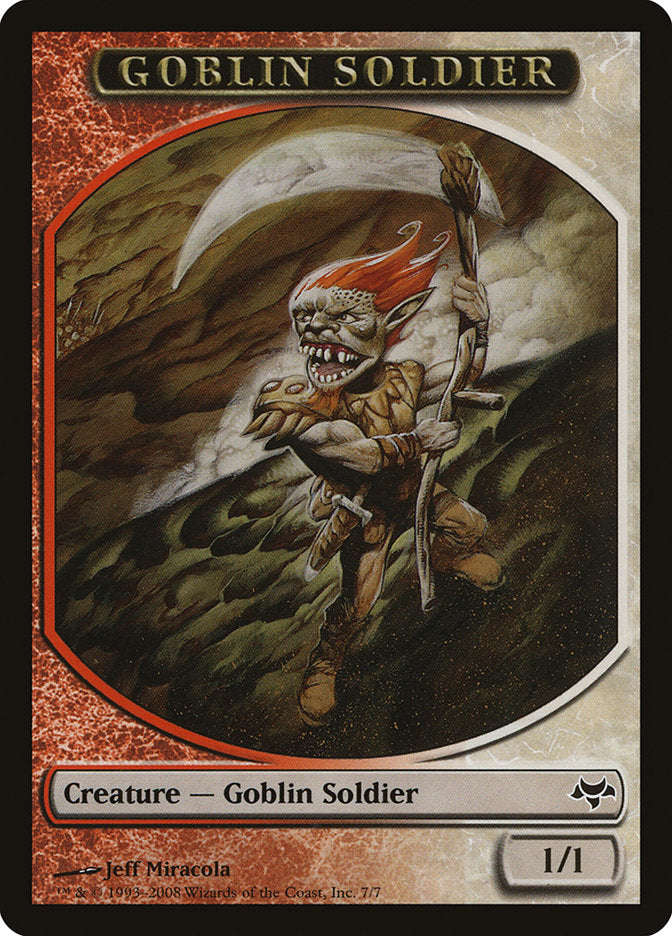 Goblin Soldier [Eventide Tokens] | D20 Games