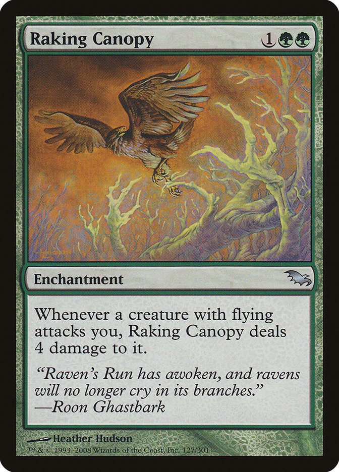 Raking Canopy [Shadowmoor] | D20 Games