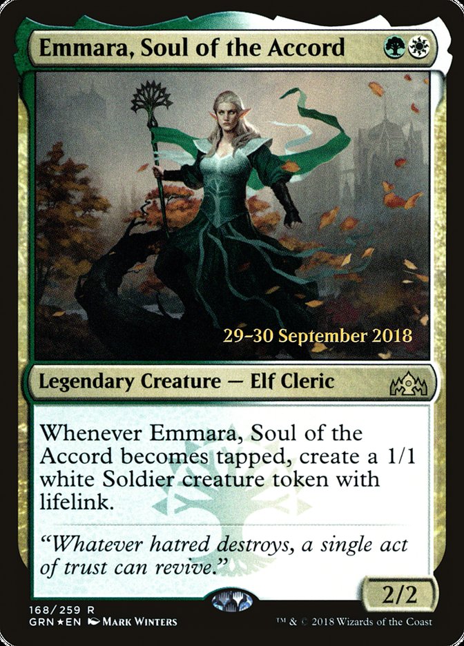 Emmara, Soul of the Accord  [Guilds of Ravnica Prerelease Promos] | D20 Games
