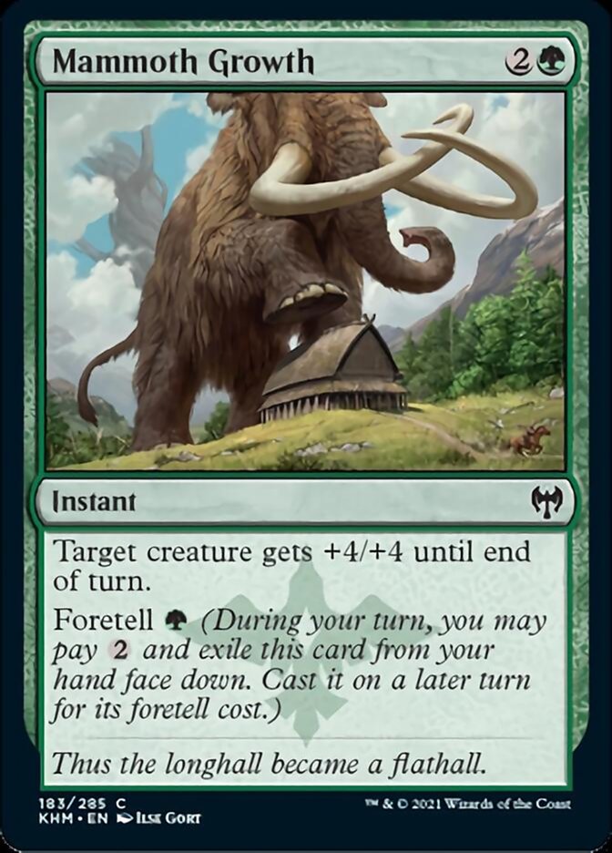 Mammoth Growth [Kaldheim] | D20 Games