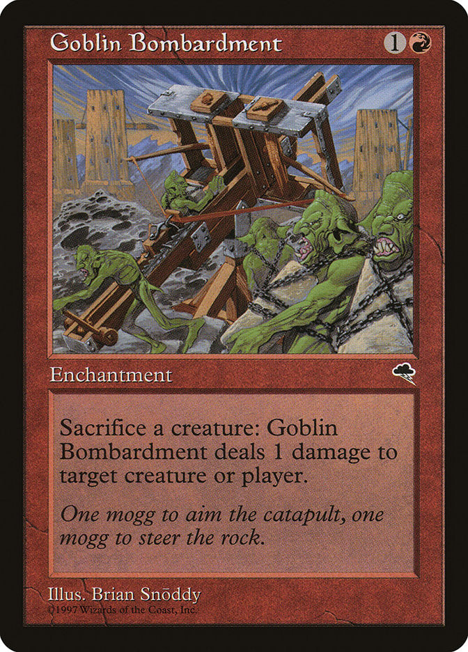 Goblin Bombardment [Tempest] | D20 Games