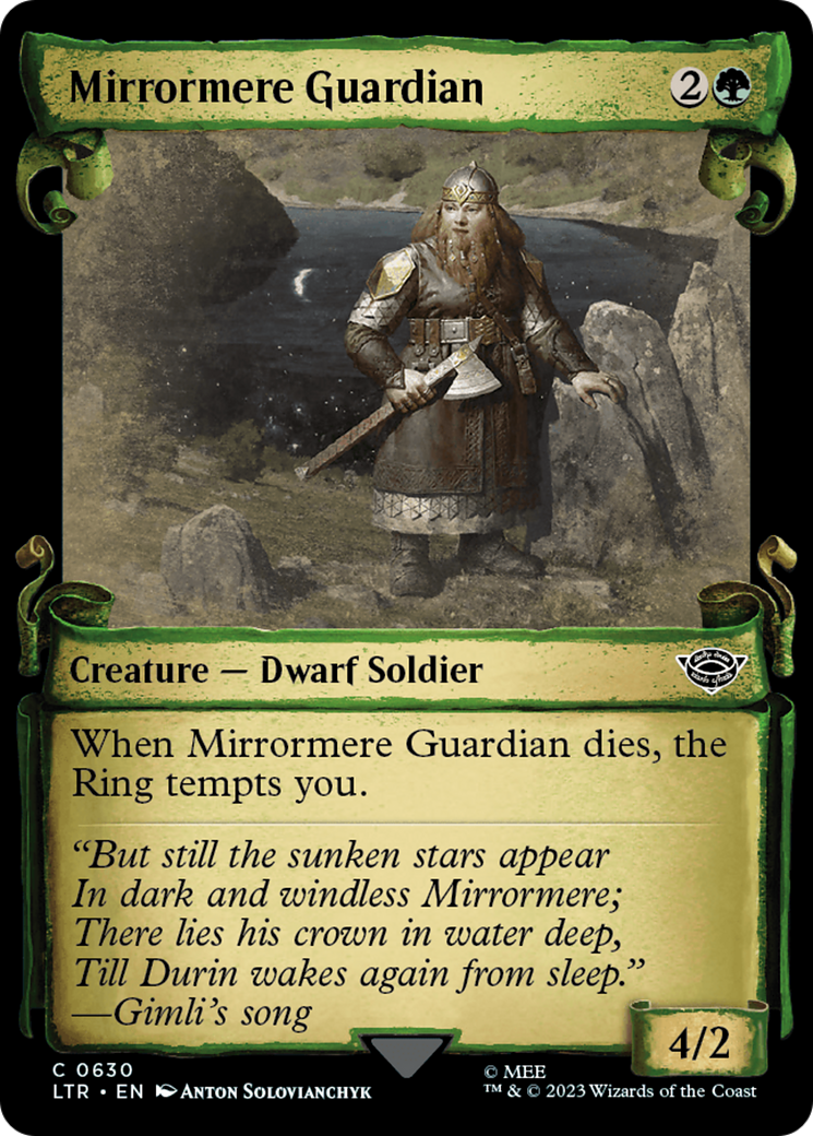 Mirrormere Guardian [The Lord of the Rings: Tales of Middle-Earth Showcase Scrolls] | D20 Games