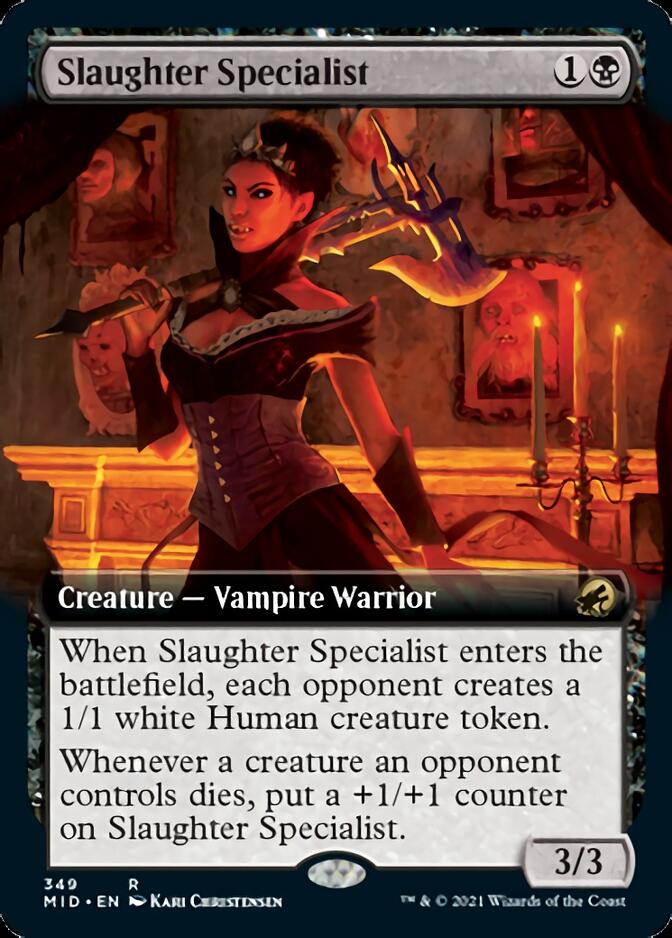 Slaughter Specialist (Extended) [Innistrad: Midnight Hunt] | D20 Games