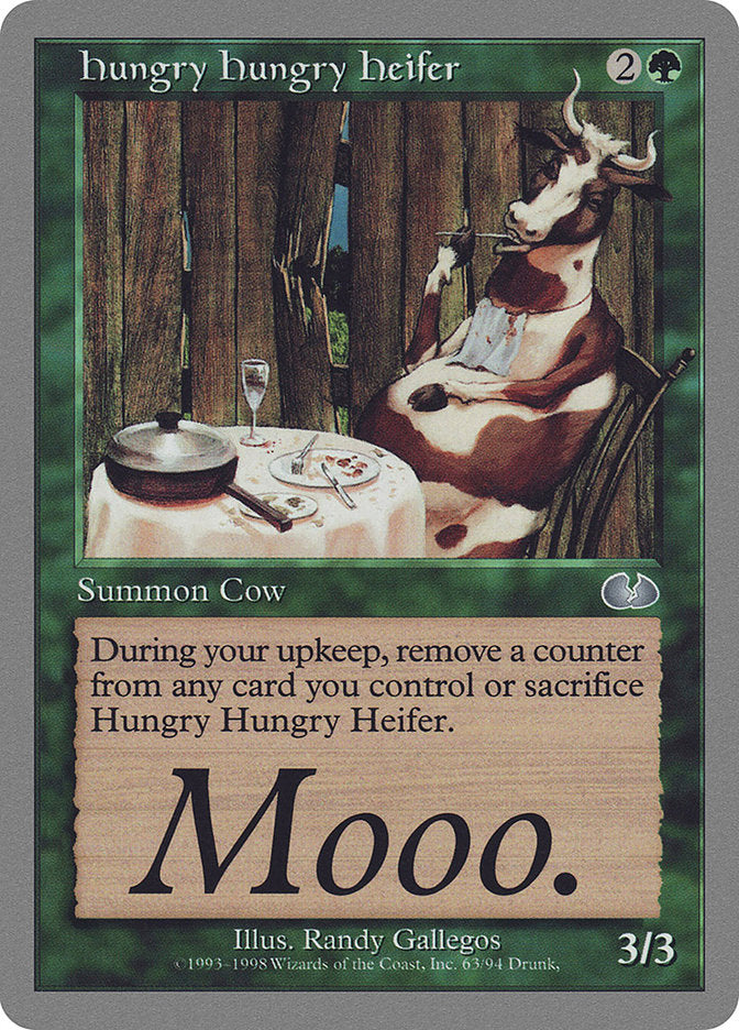 Hungry Hungry Heifer [Unglued] | D20 Games