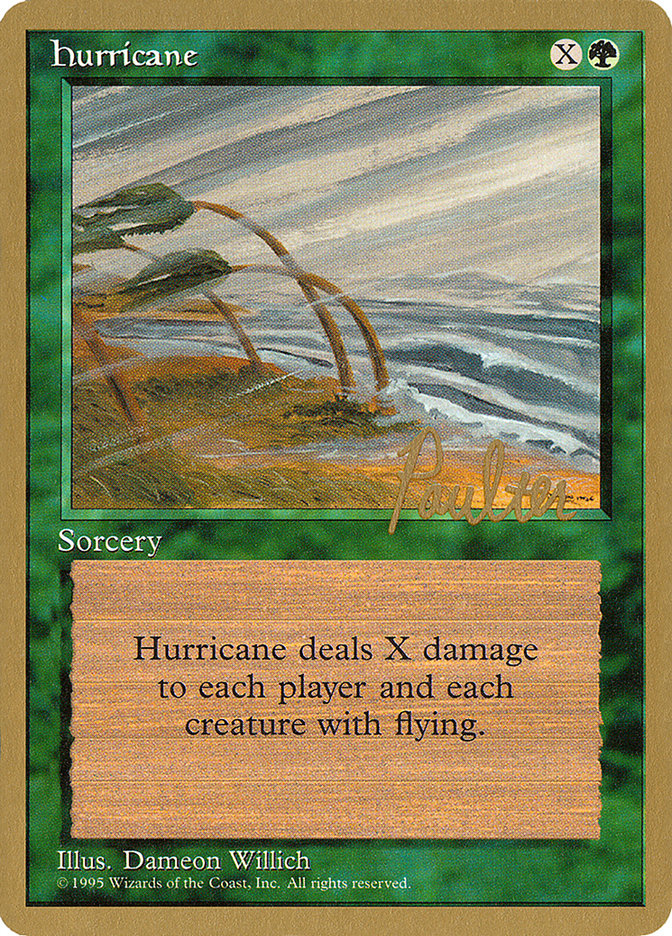 Hurricane (Preston Poulter) [Pro Tour Collector Set] | D20 Games