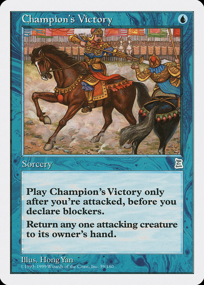 Champion's Victory [Portal Three Kingdoms] | D20 Games