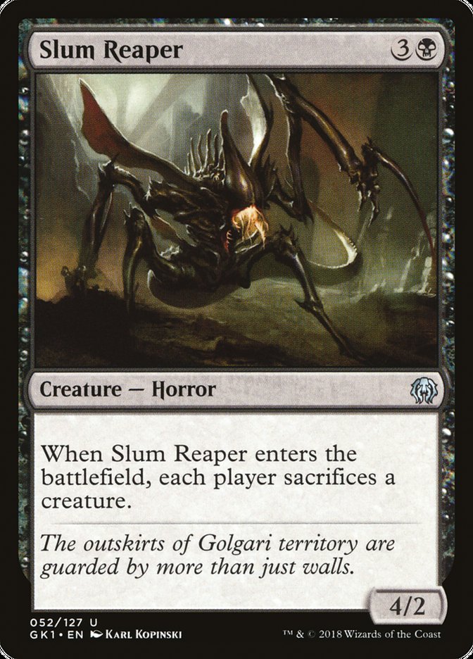 Slum Reaper [Guilds of Ravnica Guild Kit] | D20 Games