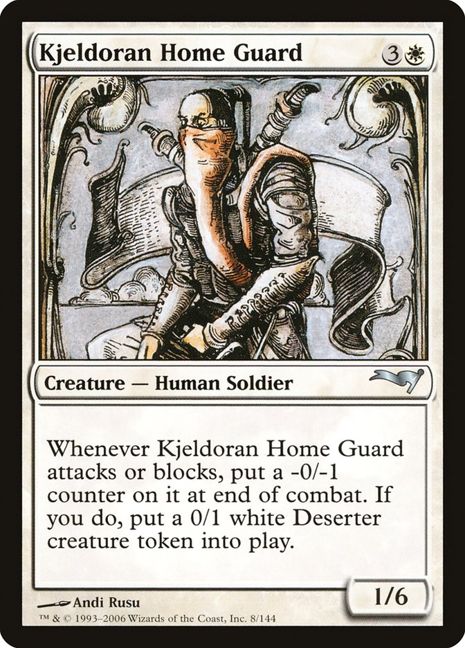 Kjeldoran Home Guard [Coldsnap Theme Decks] | D20 Games