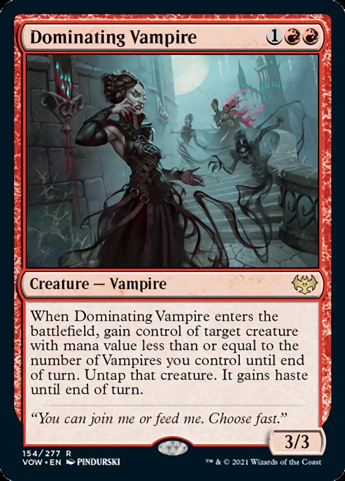 Dominating Vampire [Innistrad: Crimson Vow] | D20 Games