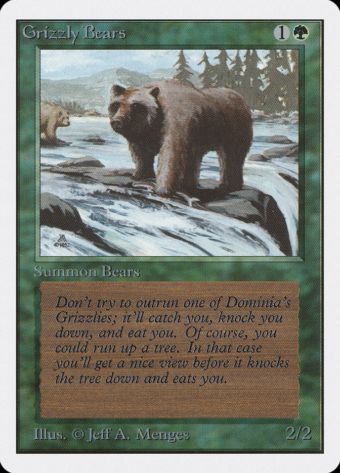 Grizzly Bears [Unlimited Edition] | D20 Games