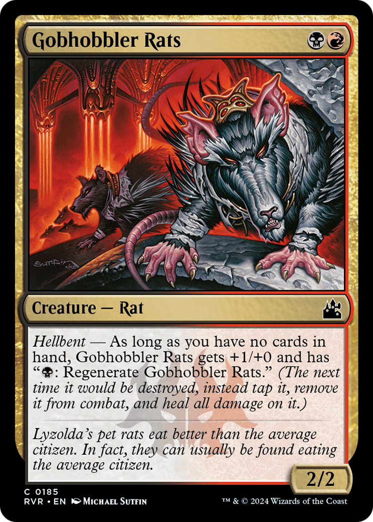 Gobhobbler Rats [Ravnica Remastered] | D20 Games