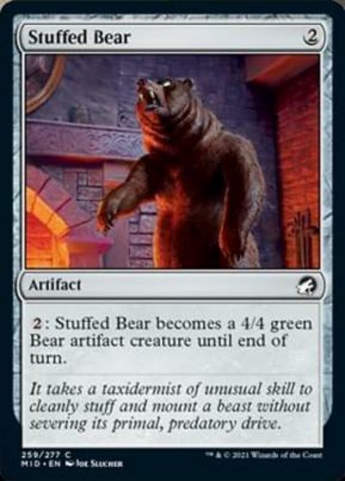 Stuffed Bear [Innistrad: Midnight Hunt] | D20 Games