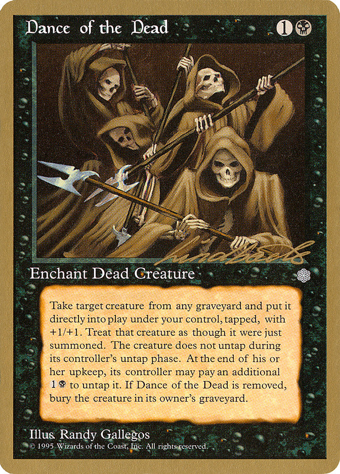 Dance of the Dead (Leon Lindback) [Pro Tour Collector Set] | D20 Games