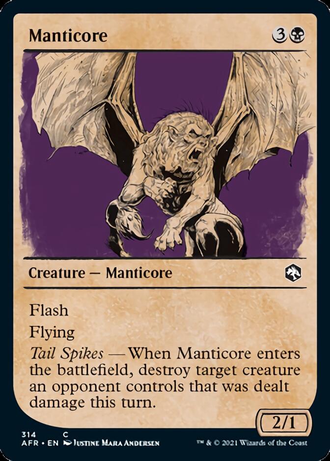 Manticore (Showcase) [Dungeons & Dragons: Adventures in the Forgotten Realms] | D20 Games