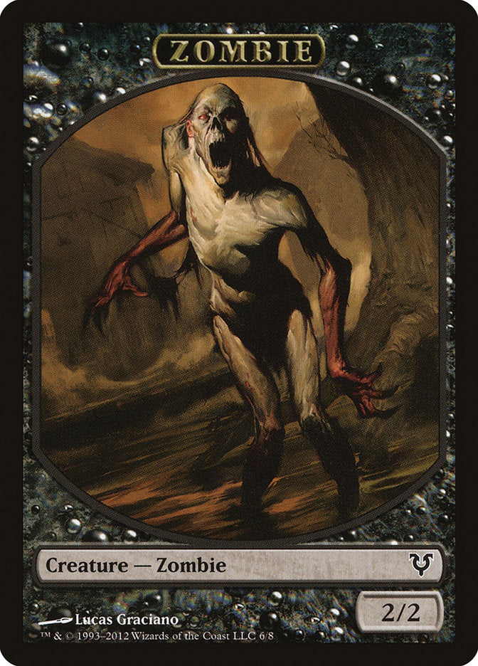 Zombie [Avacyn Restored Tokens] | D20 Games