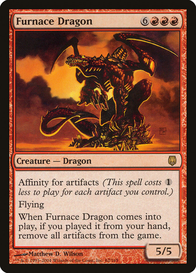 Furnace Dragon [Darksteel] | D20 Games