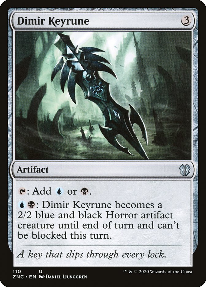 Dimir Keyrune [Zendikar Rising Commander] | D20 Games