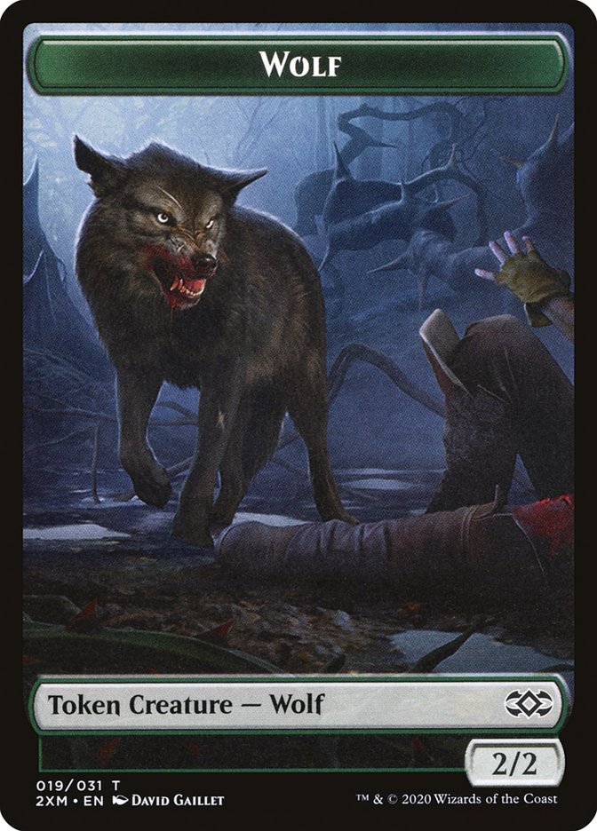 Wolf [Double Masters Tokens] | D20 Games