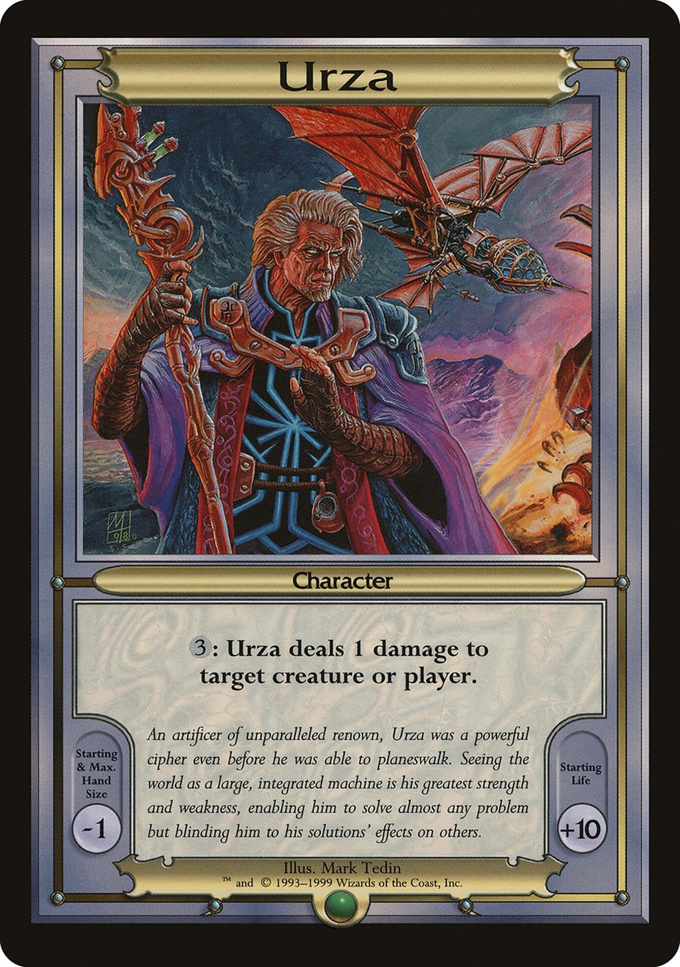 Urza [Vanguard Series] | D20 Games