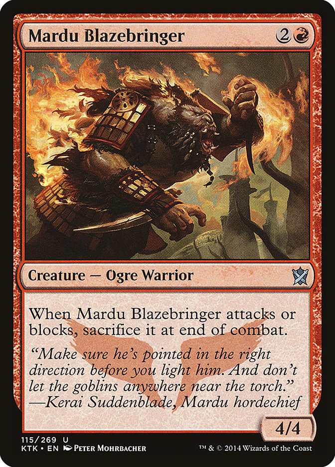 Mardu Blazebringer [Khans of Tarkir] | D20 Games