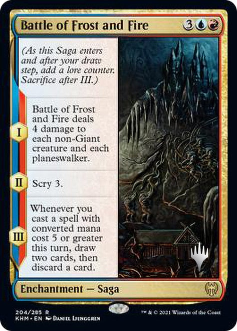 Battle of Frost and Fire [Kaldheim Promos] | D20 Games